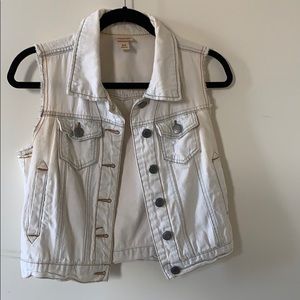Light denim vest